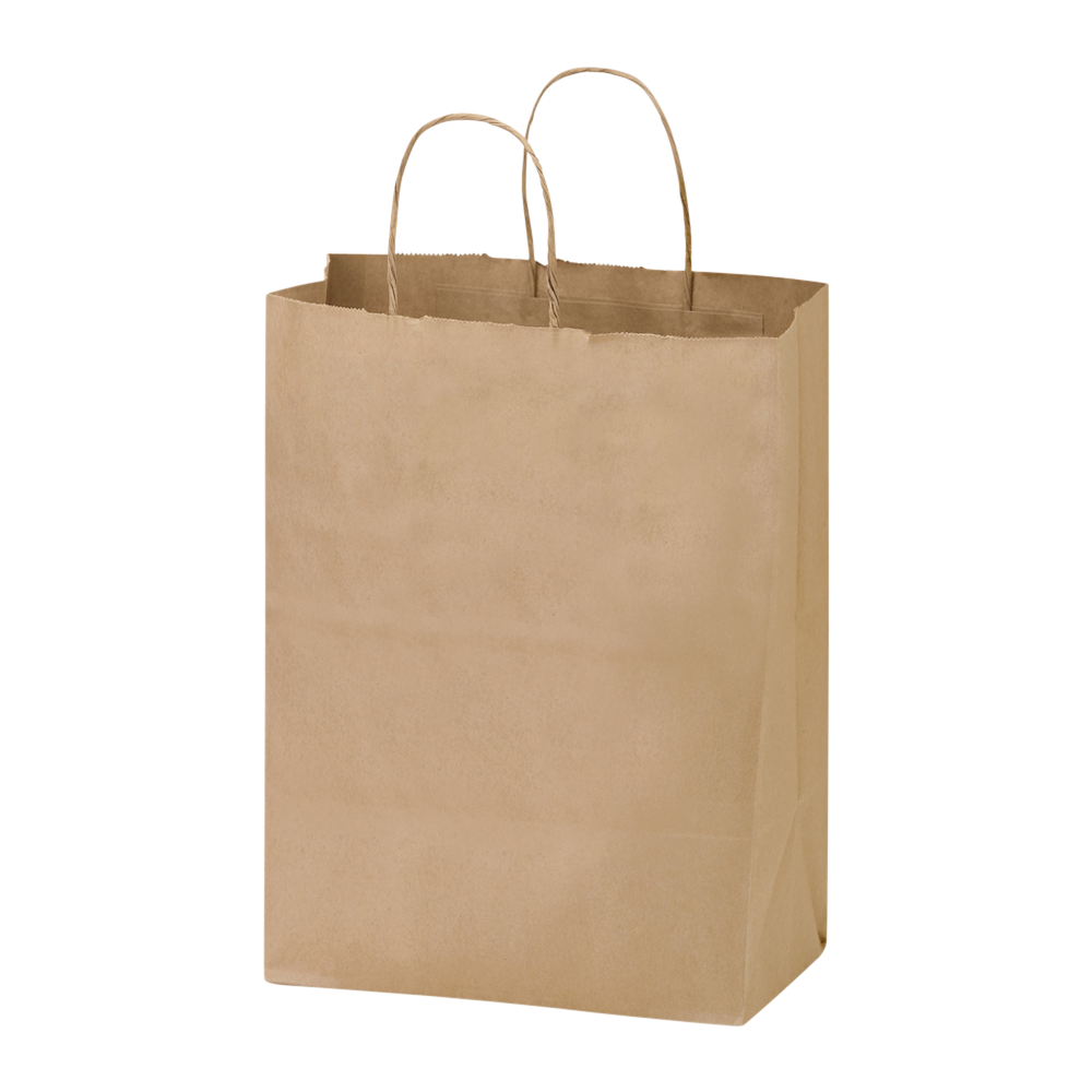 2-Bottle Kraft Paper Tote 4