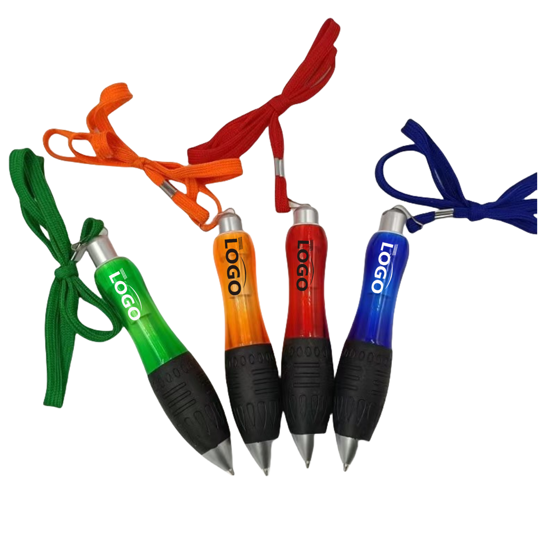Ballpoint Pen With Neck Lanyard 2