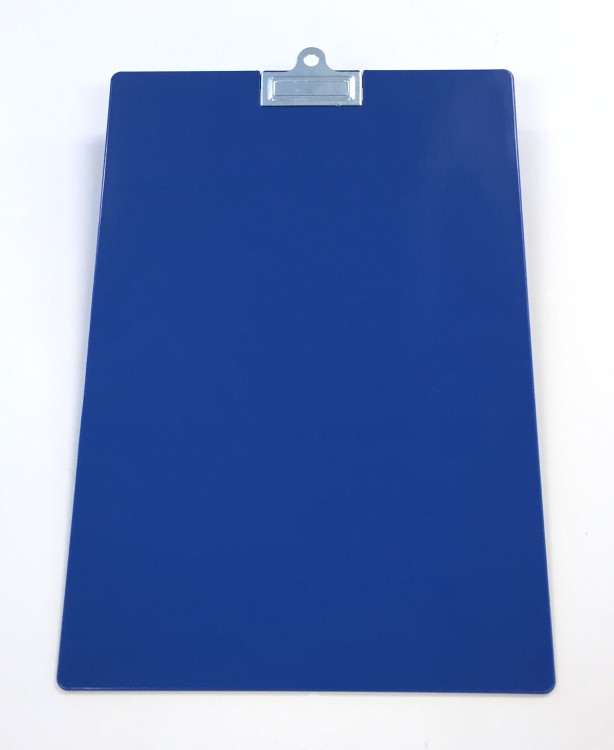 Letter Size Clipboard w/Dual Power Calculator Clip 35
