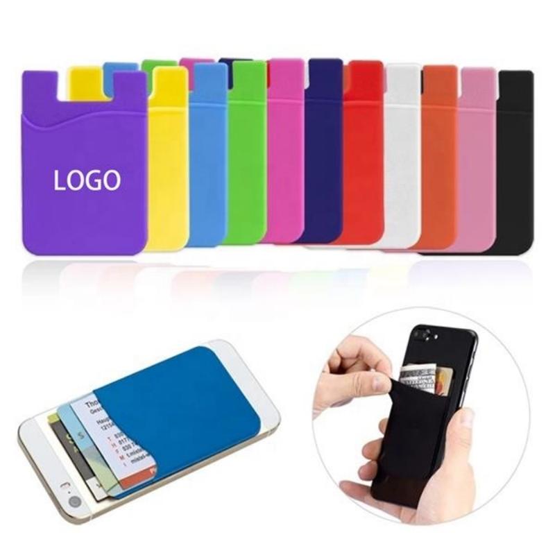 Silicone Mobile Device Pocket Card Holders 1