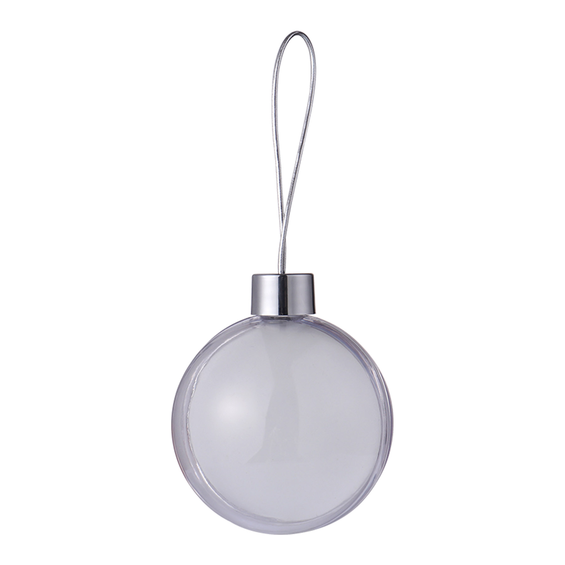 Free Shipping Low MOQ. Clear Ball Full Color Aluminum Sheet Ornament 8