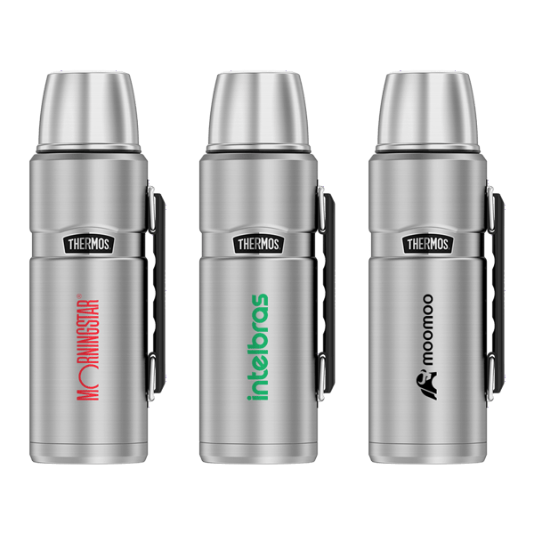 40 oz. Thermos® Stainless King™ Stainless Steel Beverage Bottle, custom water bottle with logo imprint 20