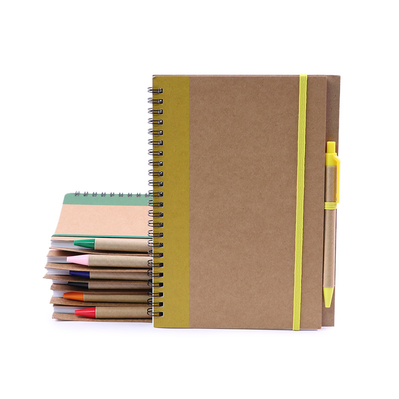 Pocket Spiral Notebook with Pen 2