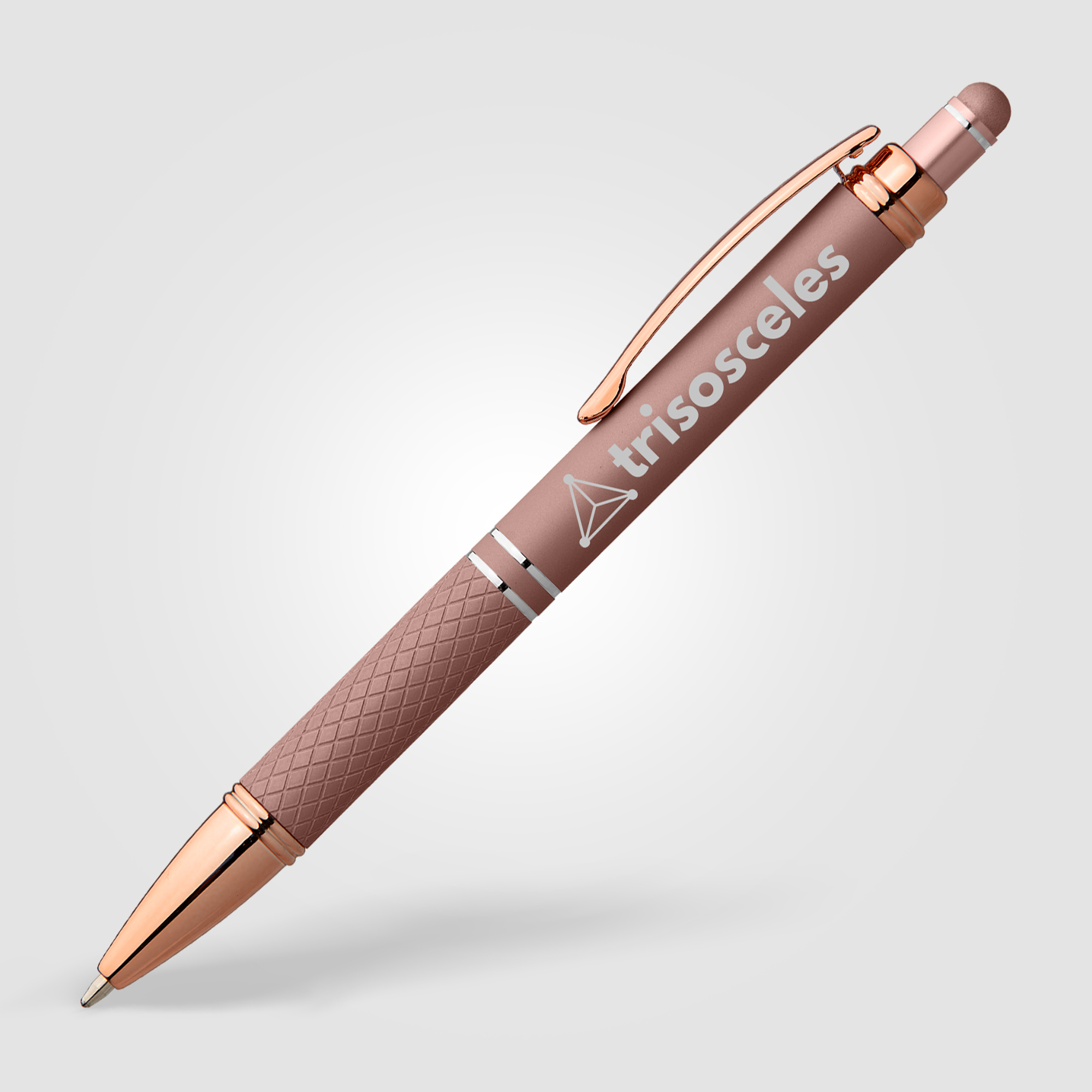 Phoenix Softy Rose Gold Gel Pen w/Stylus 6