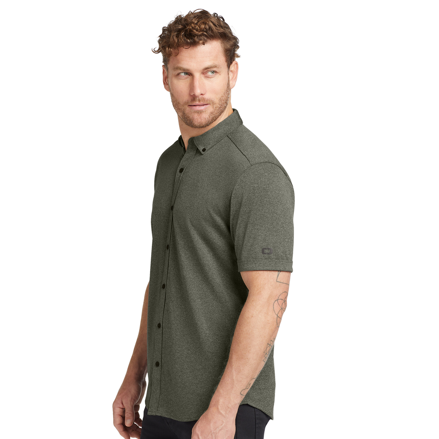 OGIO® Men's Full-Button Polo 2