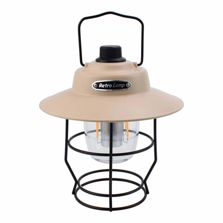 Retro Outdoor Camping Light & Picnic Lantern with Power Bank 16