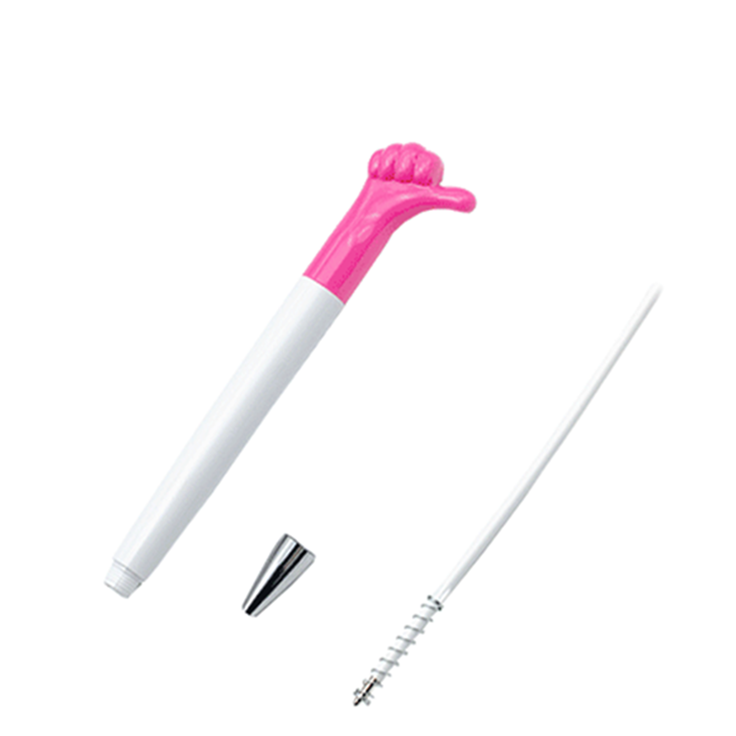 The creative cartoon gesture shaped ballpoint pen 3