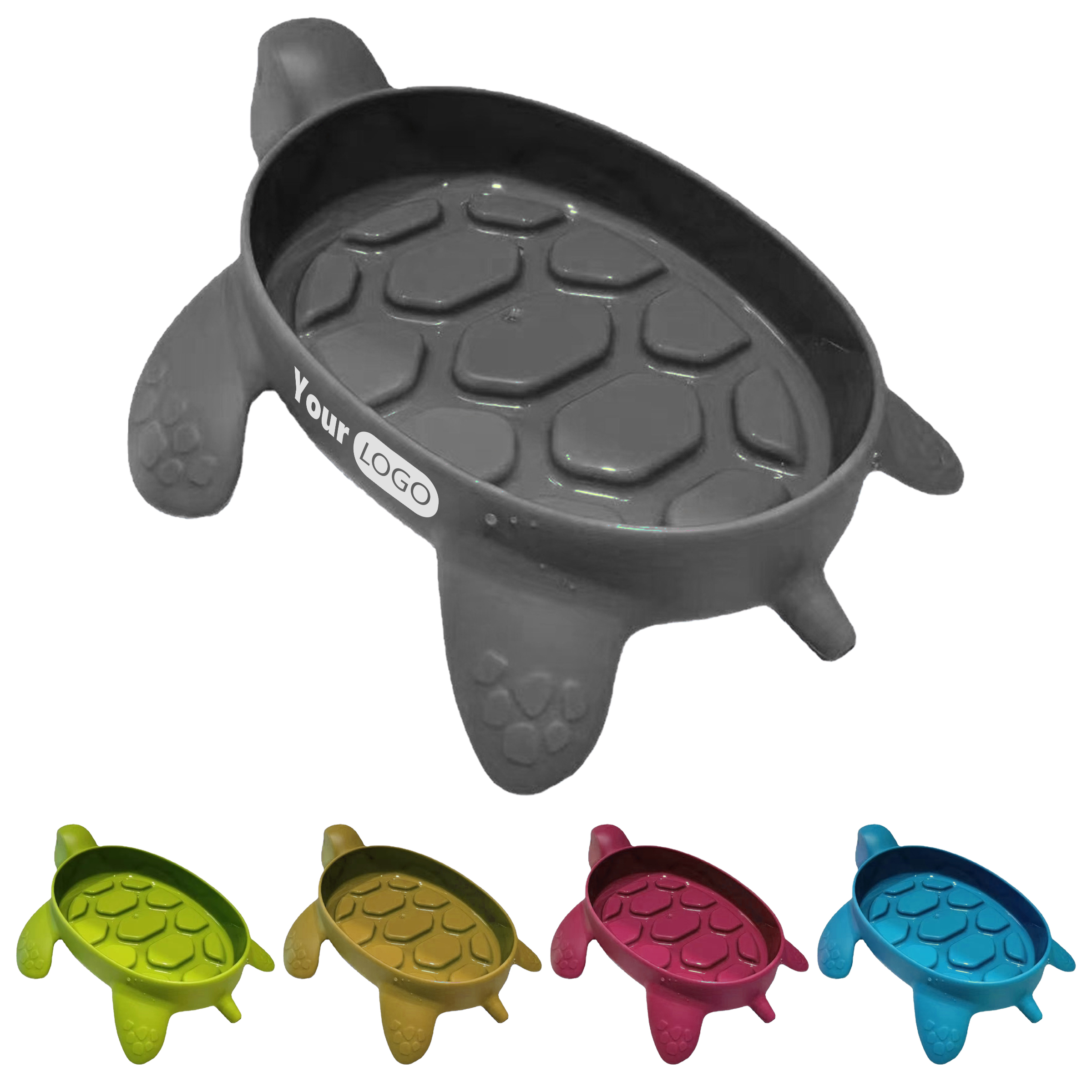 Polypropylene Adorable Turtle Soap Holder For Bathrooms 1
