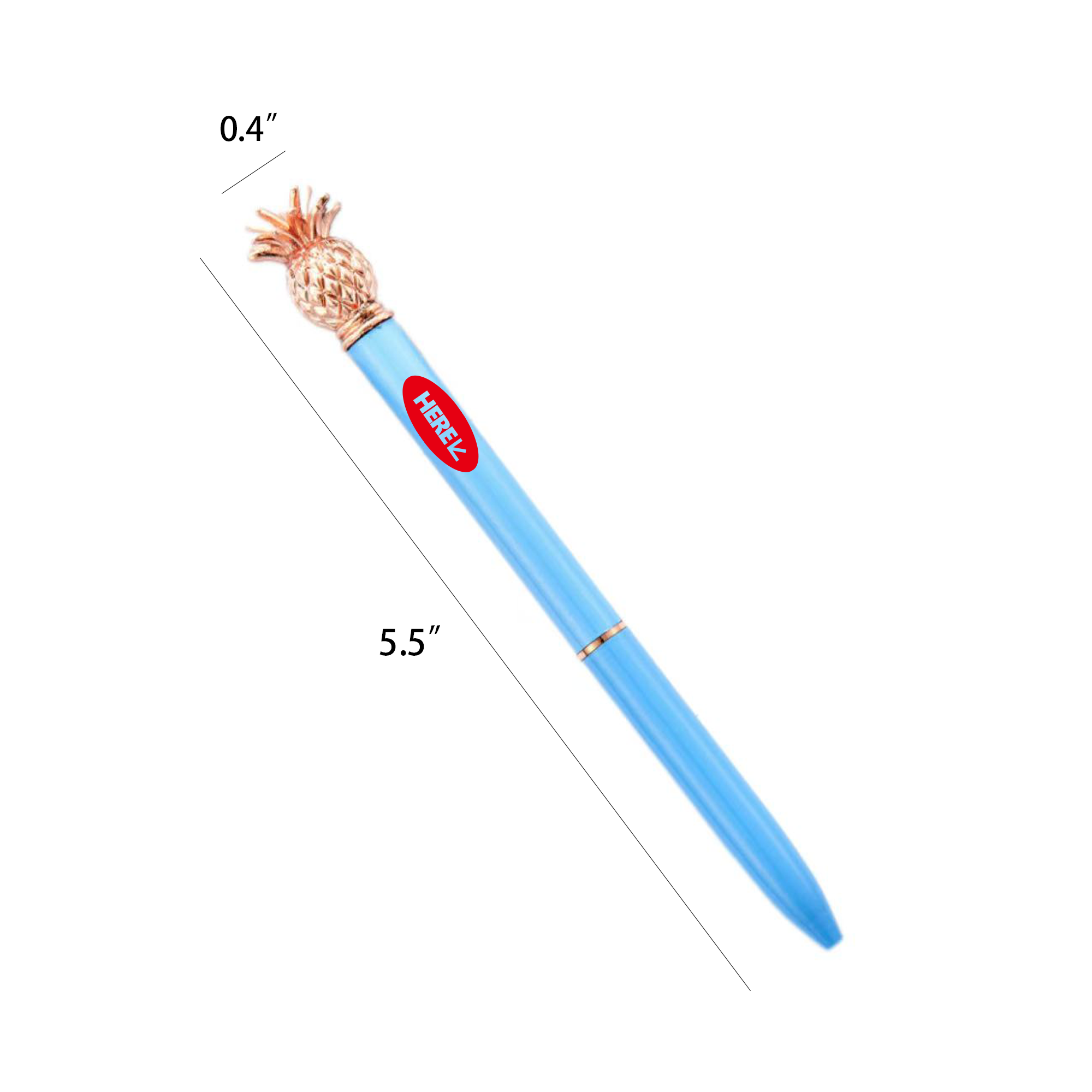 Tropical Fruit Metal Ballpoint 1