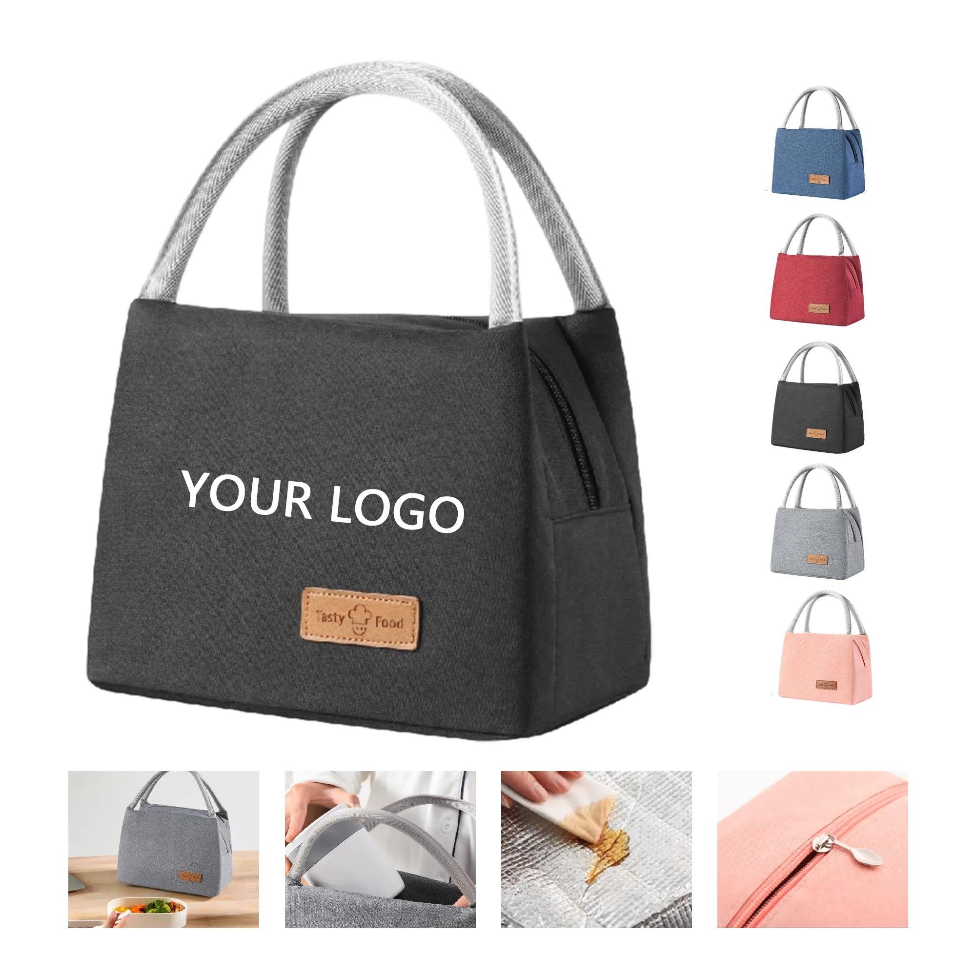 Waterproof Insulated Bag with Aluminum Foil Interior 6