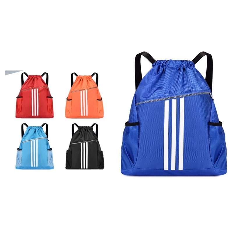 Custom Oxford Fabric Sports & Travel Drawstring Backpack 8