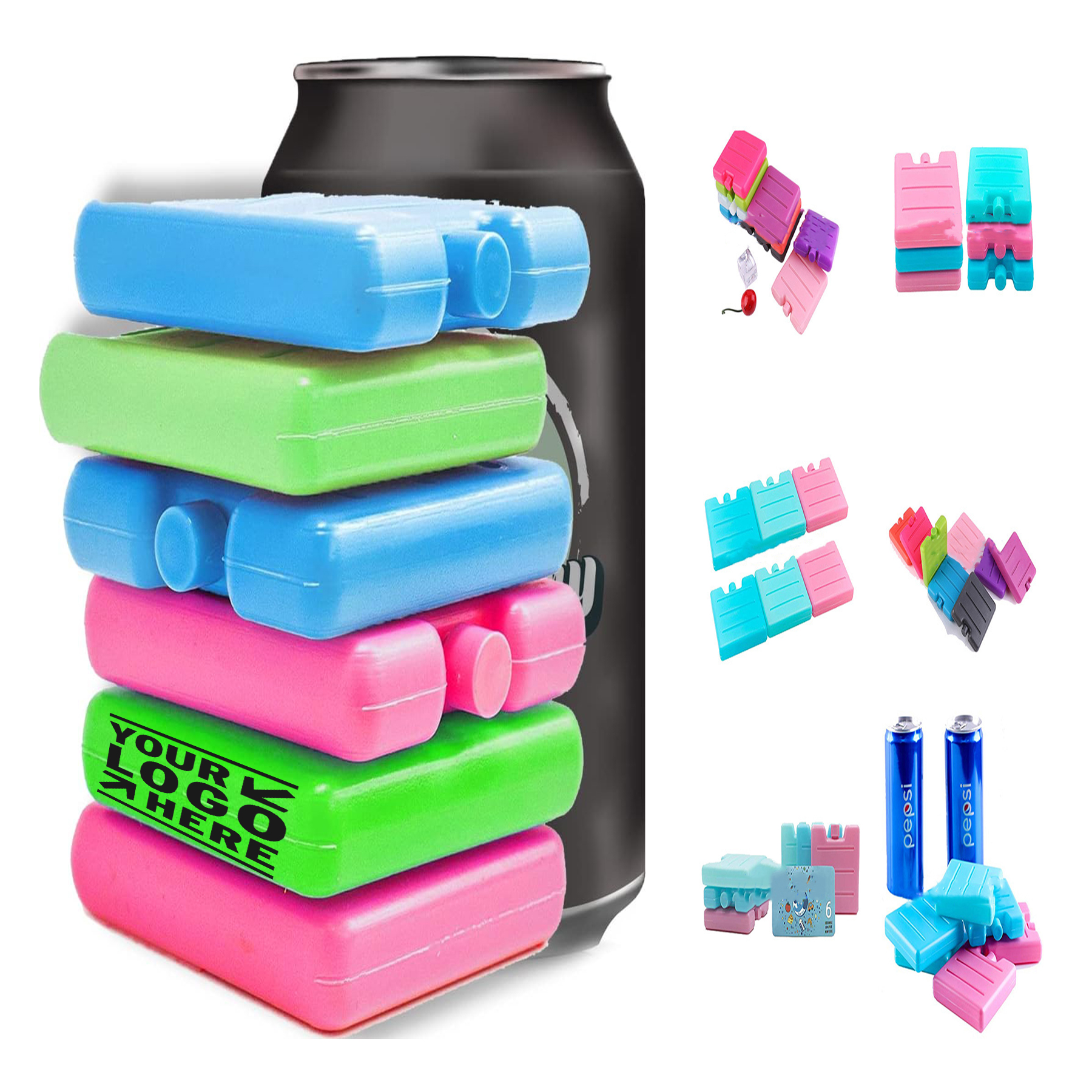 Approved Replacement Fit Most Anywhere Small Lunch Ice TSA Compliant Slim Reusable Freezer Pack