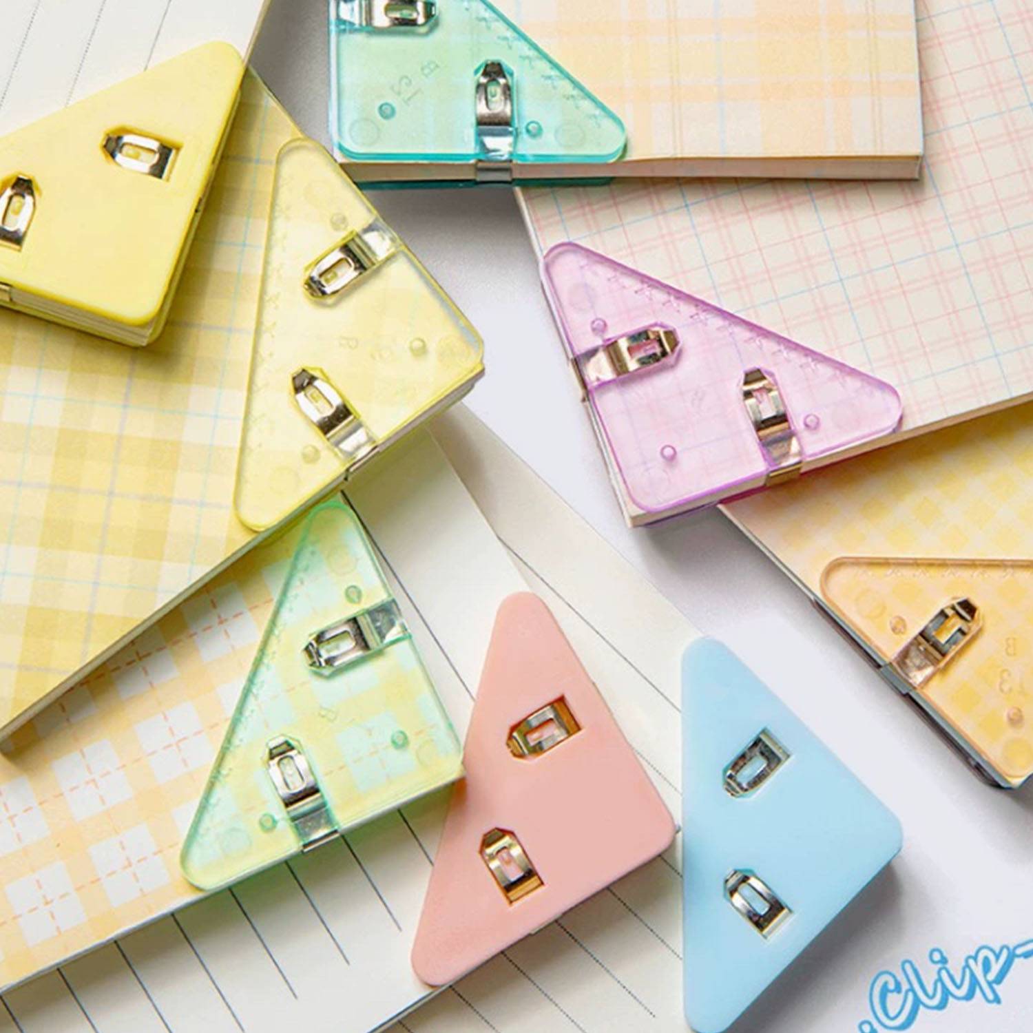 Triangle Multifunction File Clip 10