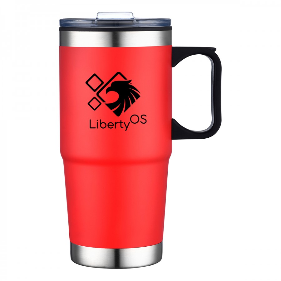 EcoSip 24oz Stainless Steel Travel Mug with Steel Bottom 10