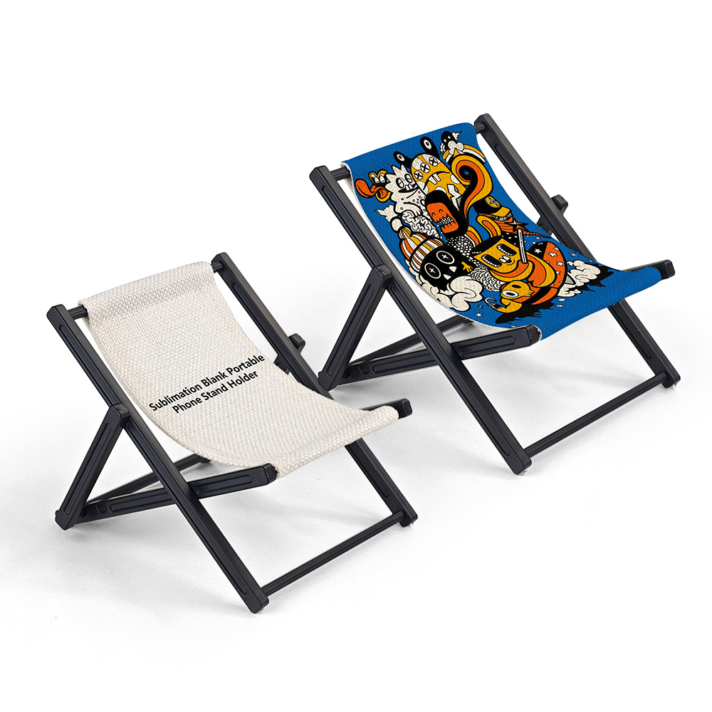 Mini Folding Chair Cell Phone Stand 3