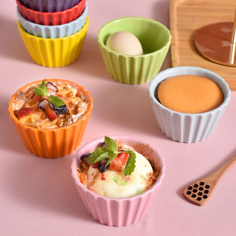 Custom 5 oz Ceramic Dessert Bowls 7