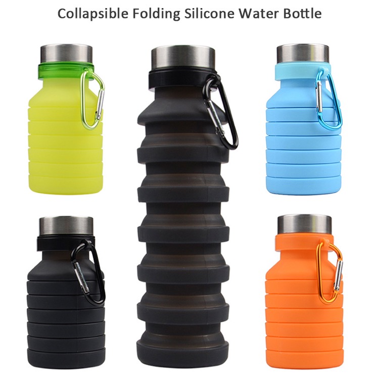Telescopic Silicone Water Bottle 4