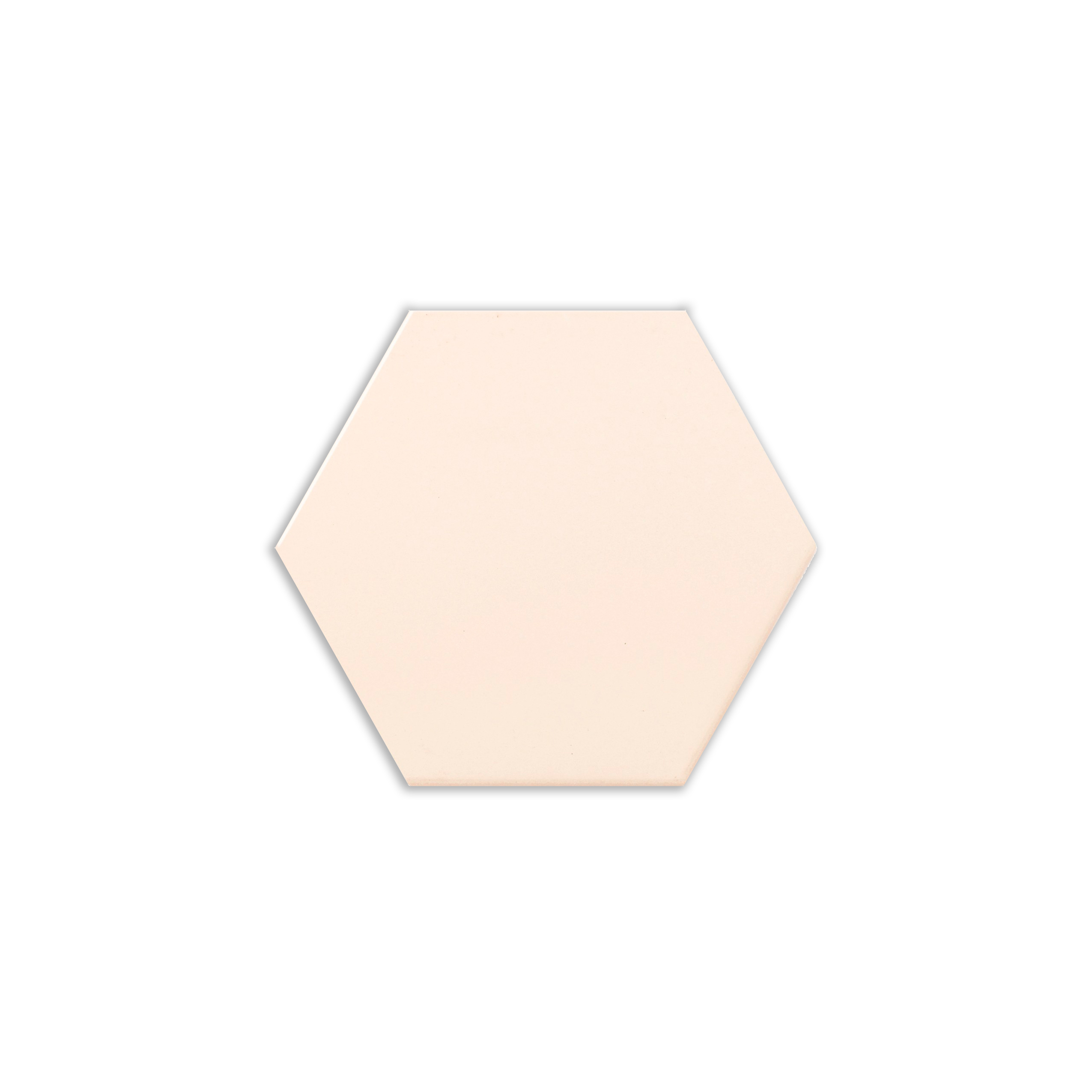 StoneShield Full Color Ceramic Coaster with Cork Back - 4.25" Hexagon 2