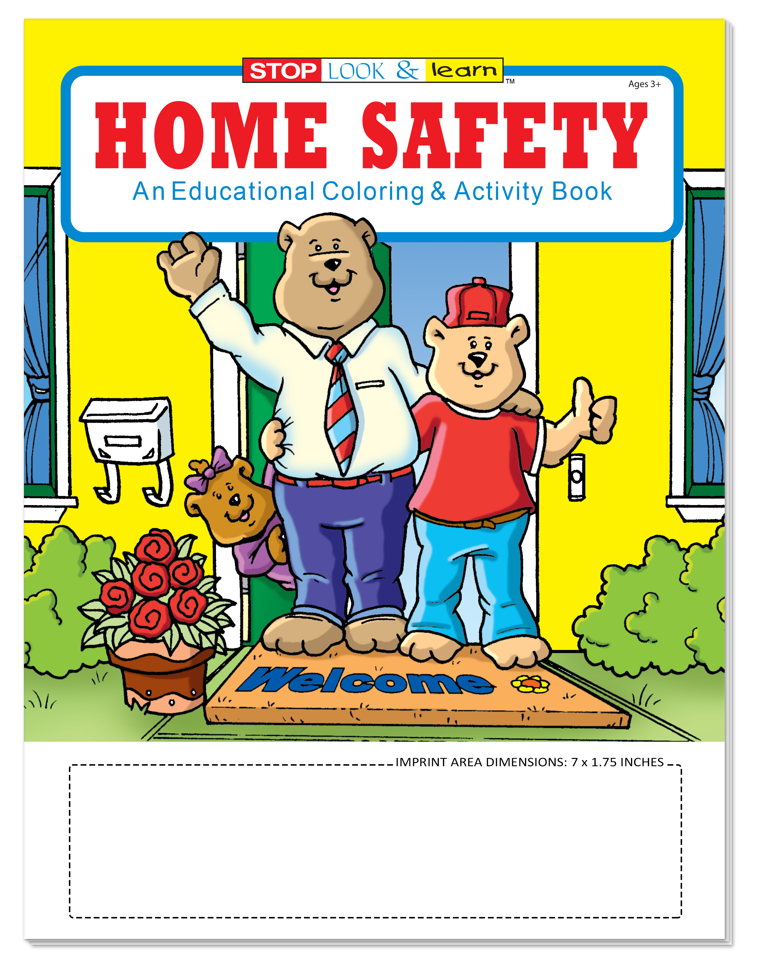 COLORING BOOK - Home Safety Coloring & Activity Book 1