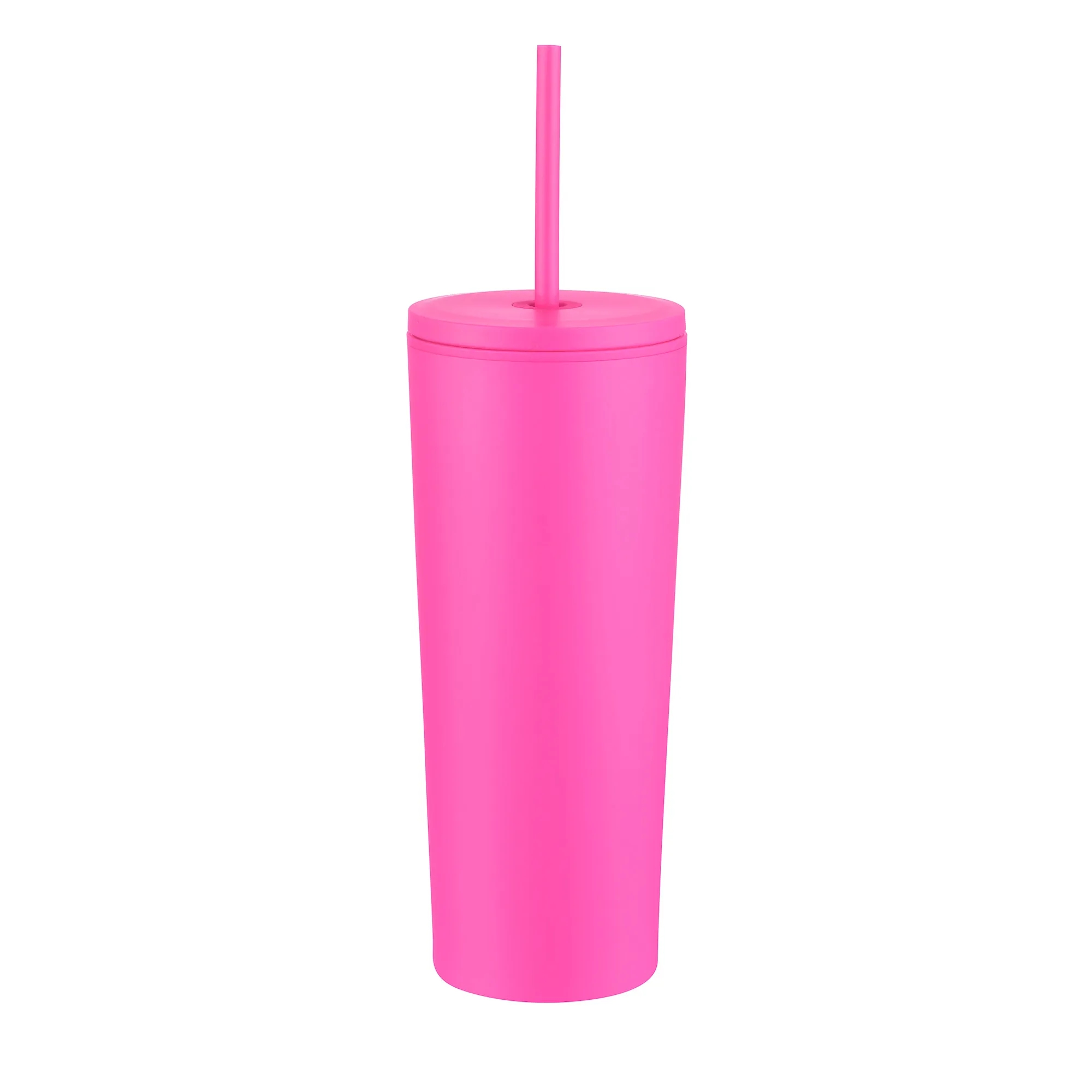24oz. Double Wall SS / PP Mug with Straw 4