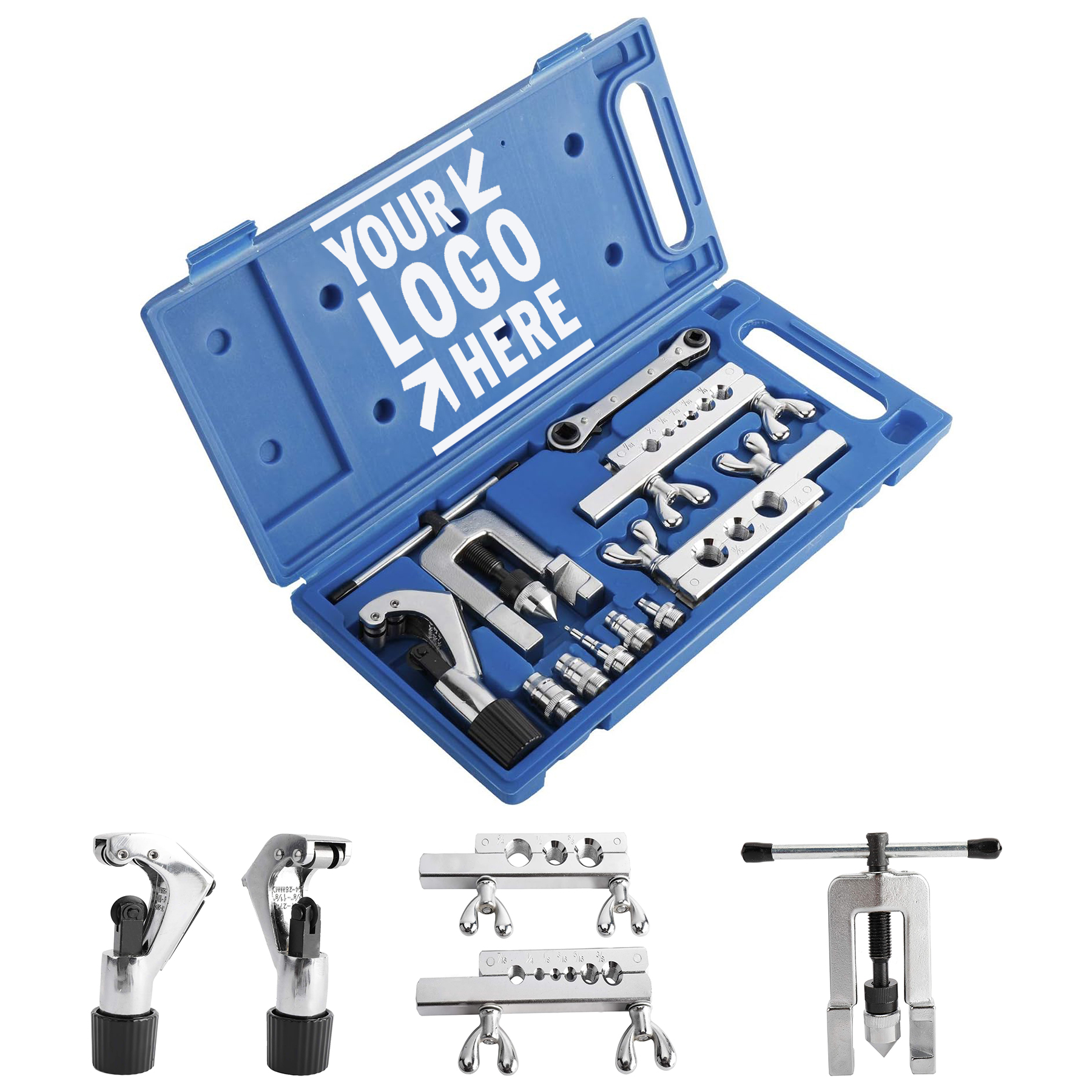 10 Pieces Swaging Tool Kit 2