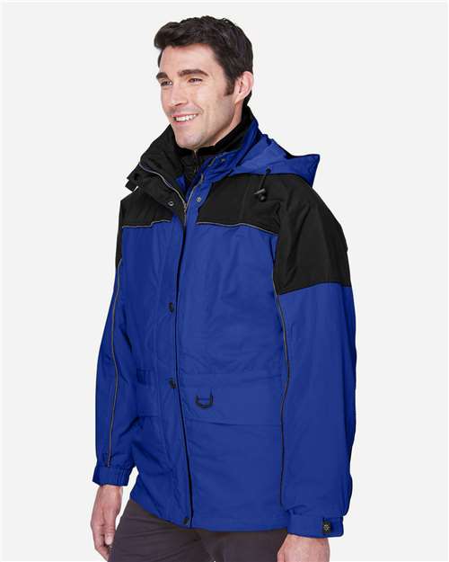 Men's 3-in-1 Two-Tone Parka - 88006 20