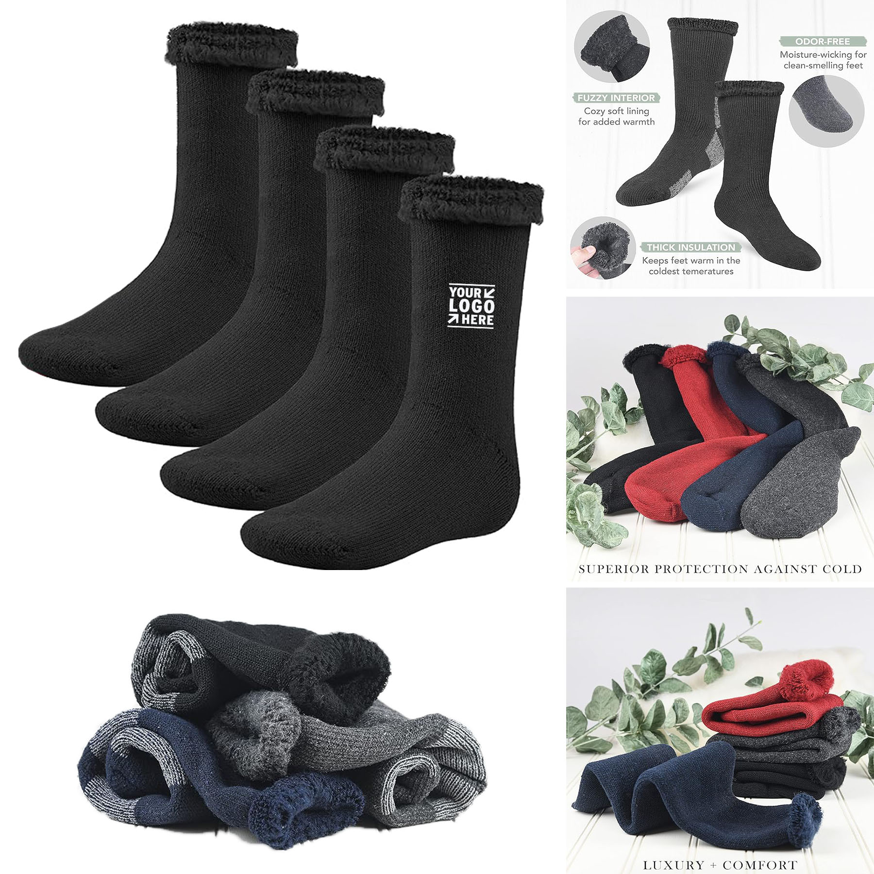 Men Women Extreme Cold Winter Weather Warm Thermal Socks 2