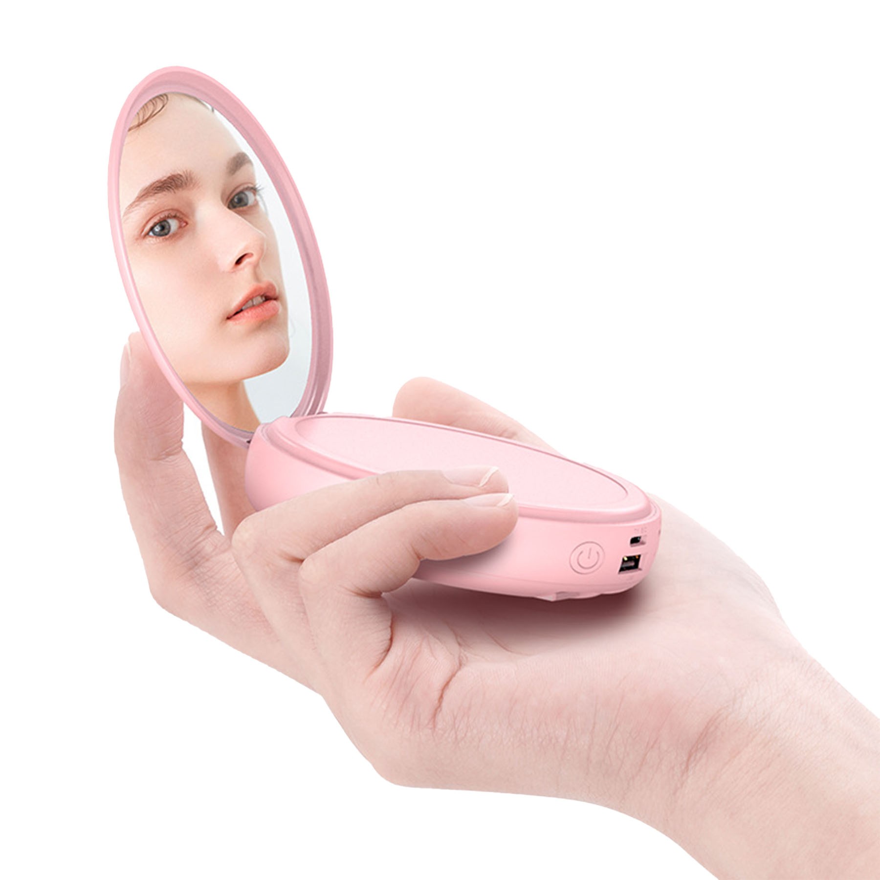 20000mAh LED Makeup Mirror Power Bank 4