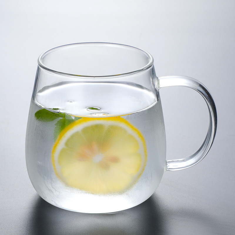 17 OZ Custom Glass Coffee Mug 5