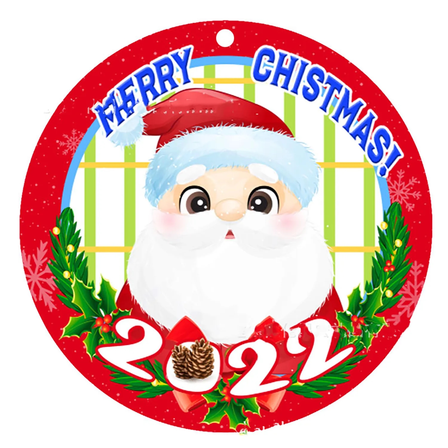 Matte Ceramic Craft Hanging Festival Ornaments 4