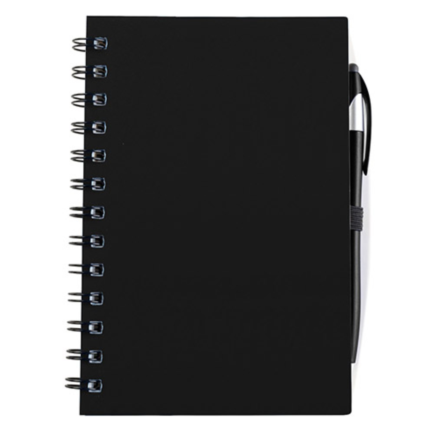 SpiralScript 5.5 x 7 Plastic Spiral Journal with Pen 12