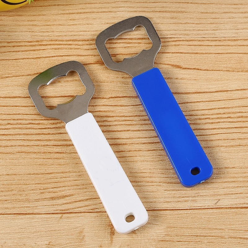 Lengthened Handle Plastic Bottle Opener 1