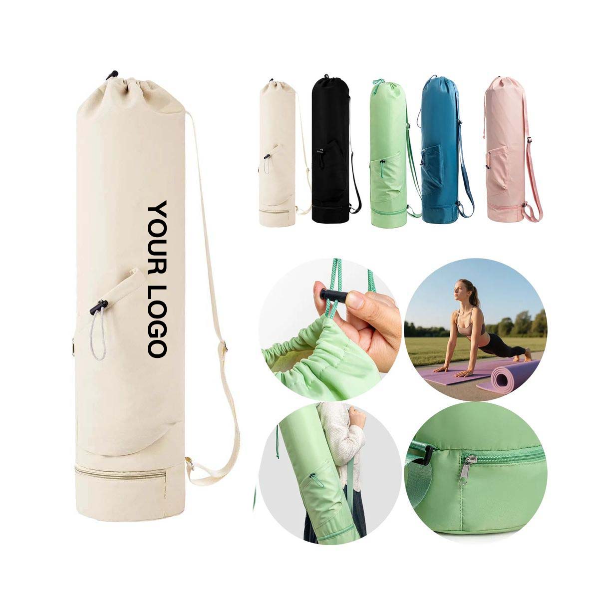 Portable Backpack for Carrying Yoga Mats 4