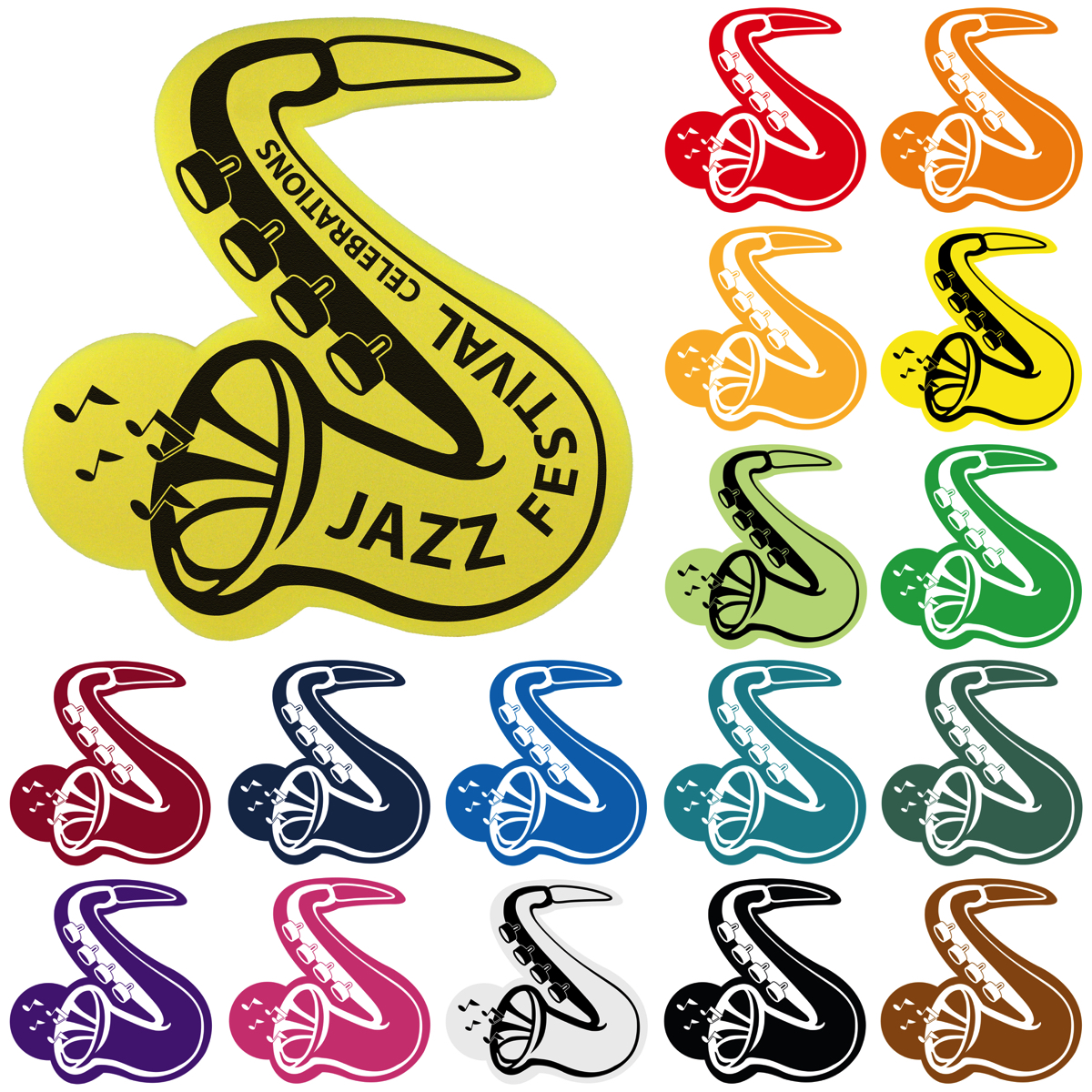 Foam Saxophone Waver 34