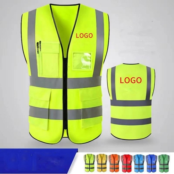 Reflective Vest Safety Workwear 2