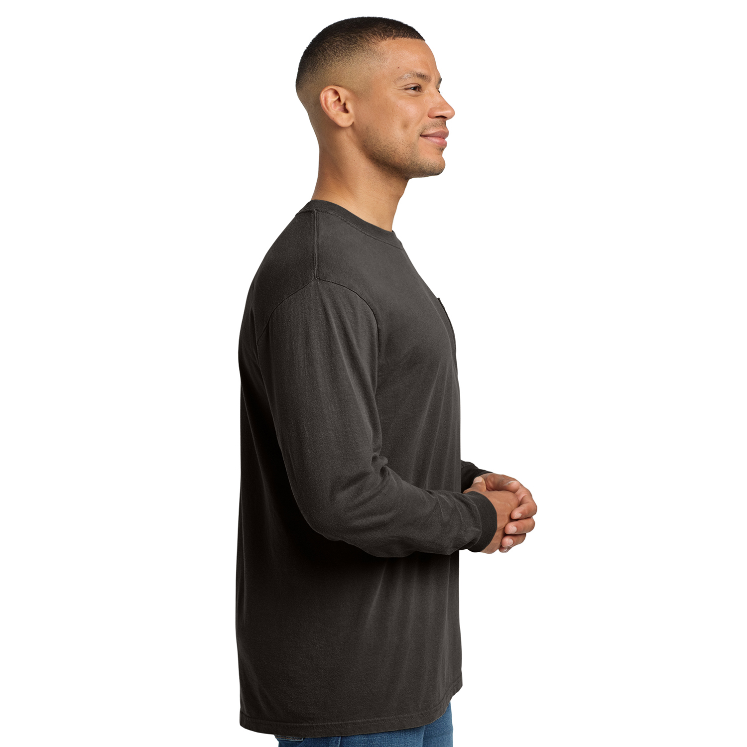 Comfort Colors® Heavyweight Ring Spun Long Sleeve Pocket Tee 2