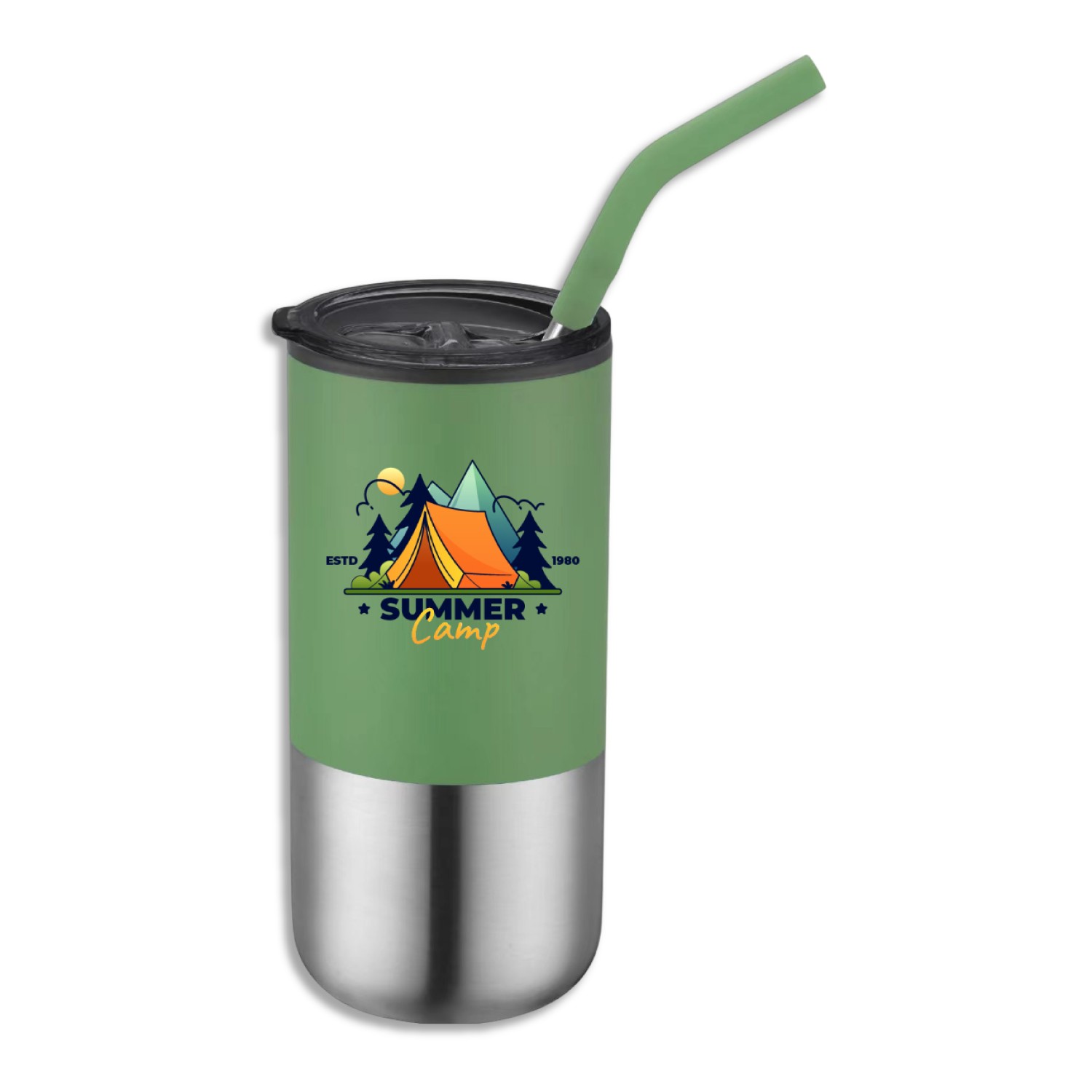 Sipster 16 oz Stainless Steel Tumbler 15