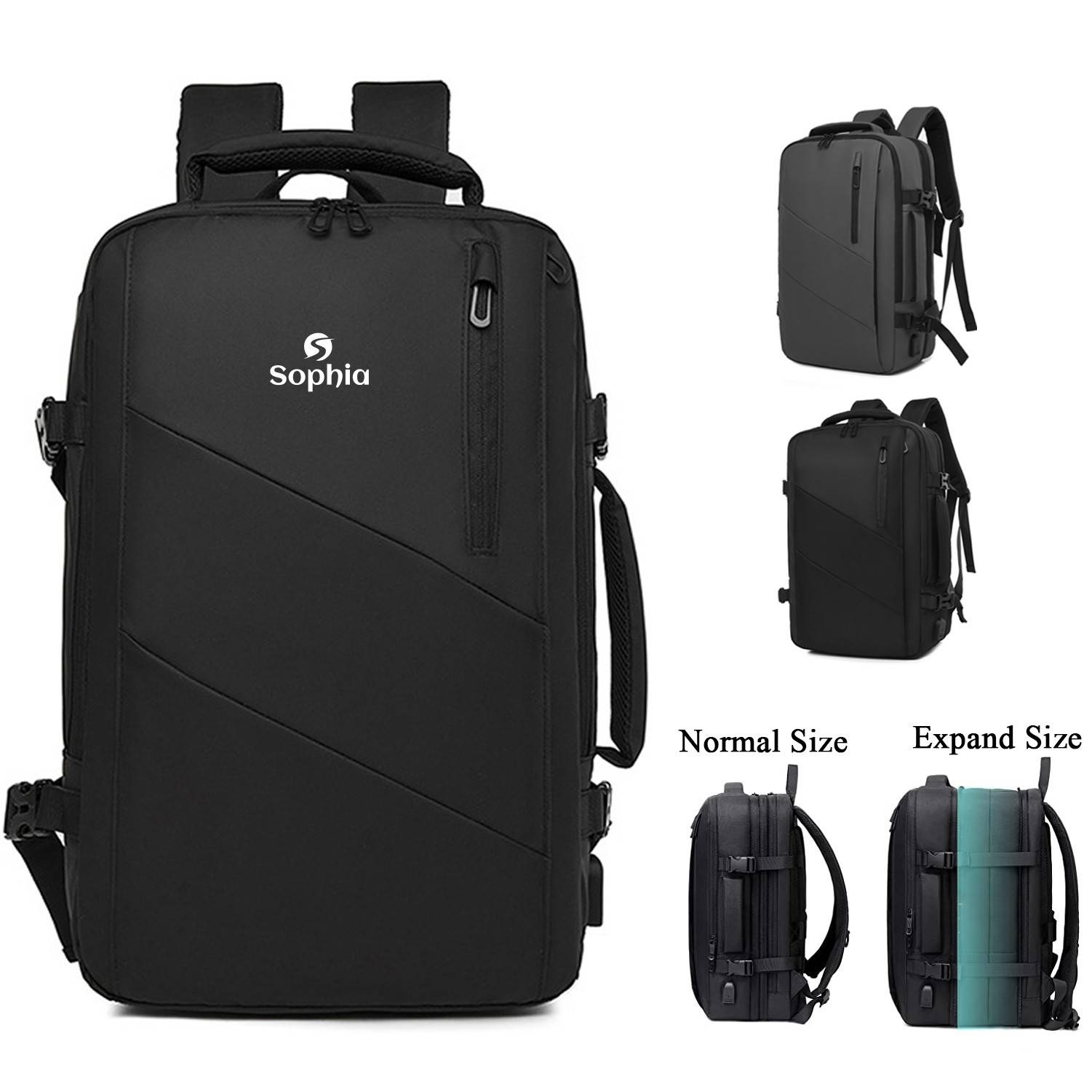 Expandable Travel Shoulder Backpacks