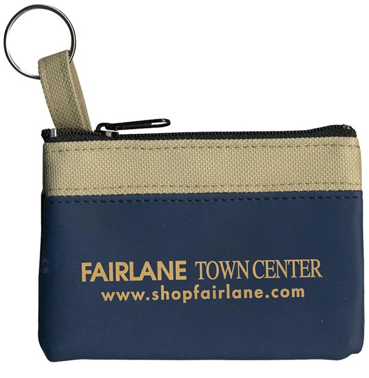 The Safari Classic Zip Pouch w/ Key Ring 4