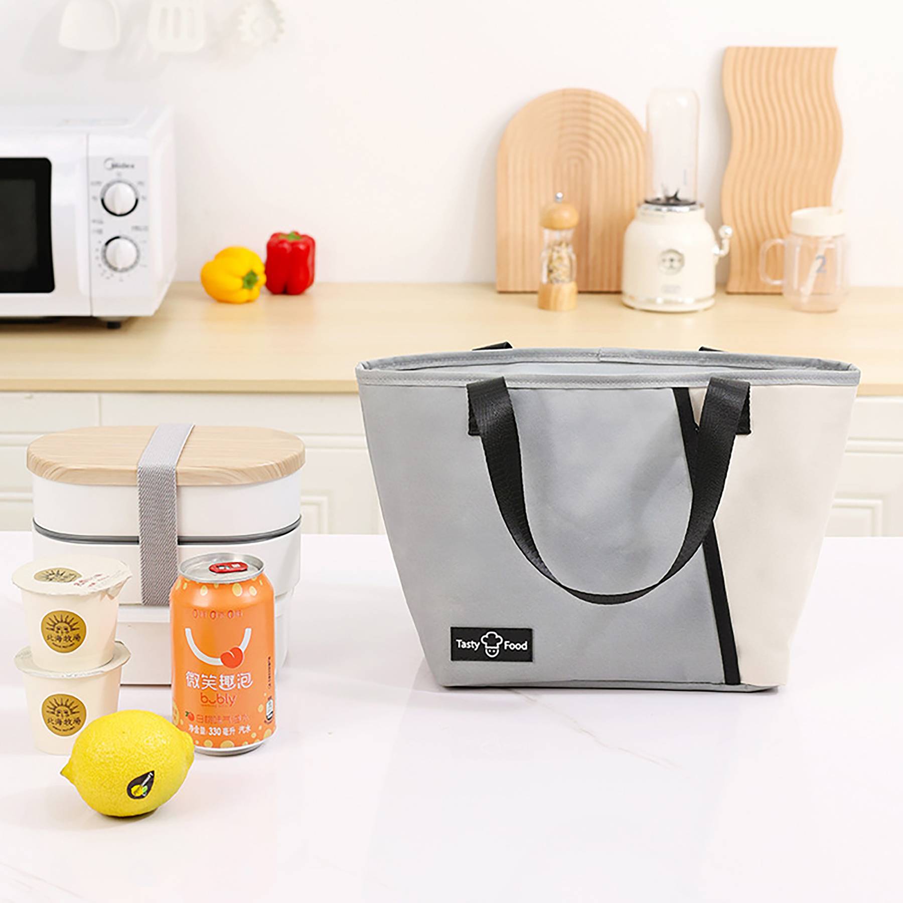 Reusable Cooler Tote Insulated Lunch Bag 5