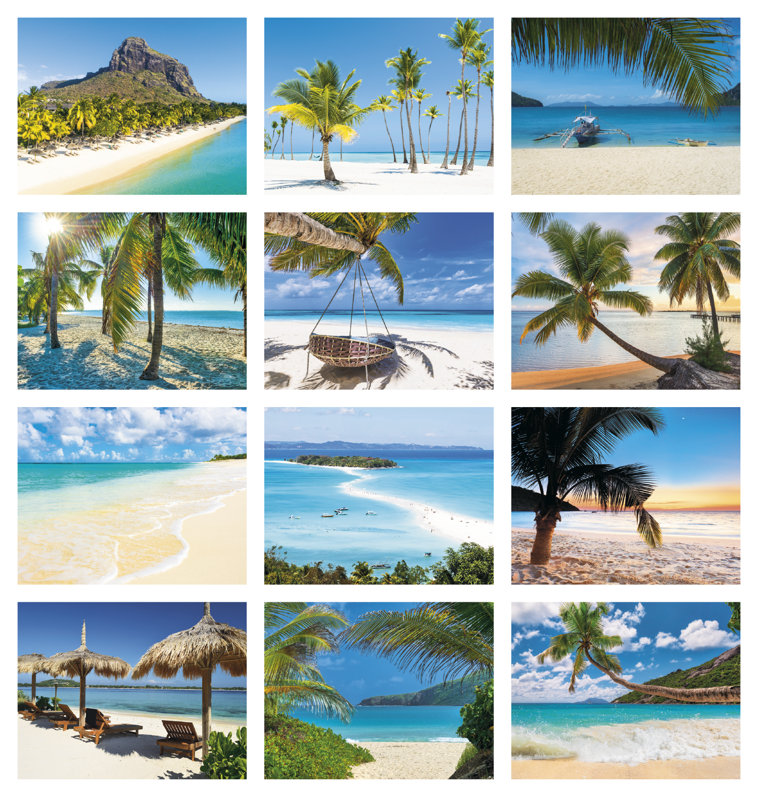 Triumph® Calendars Beaches Calendar 82