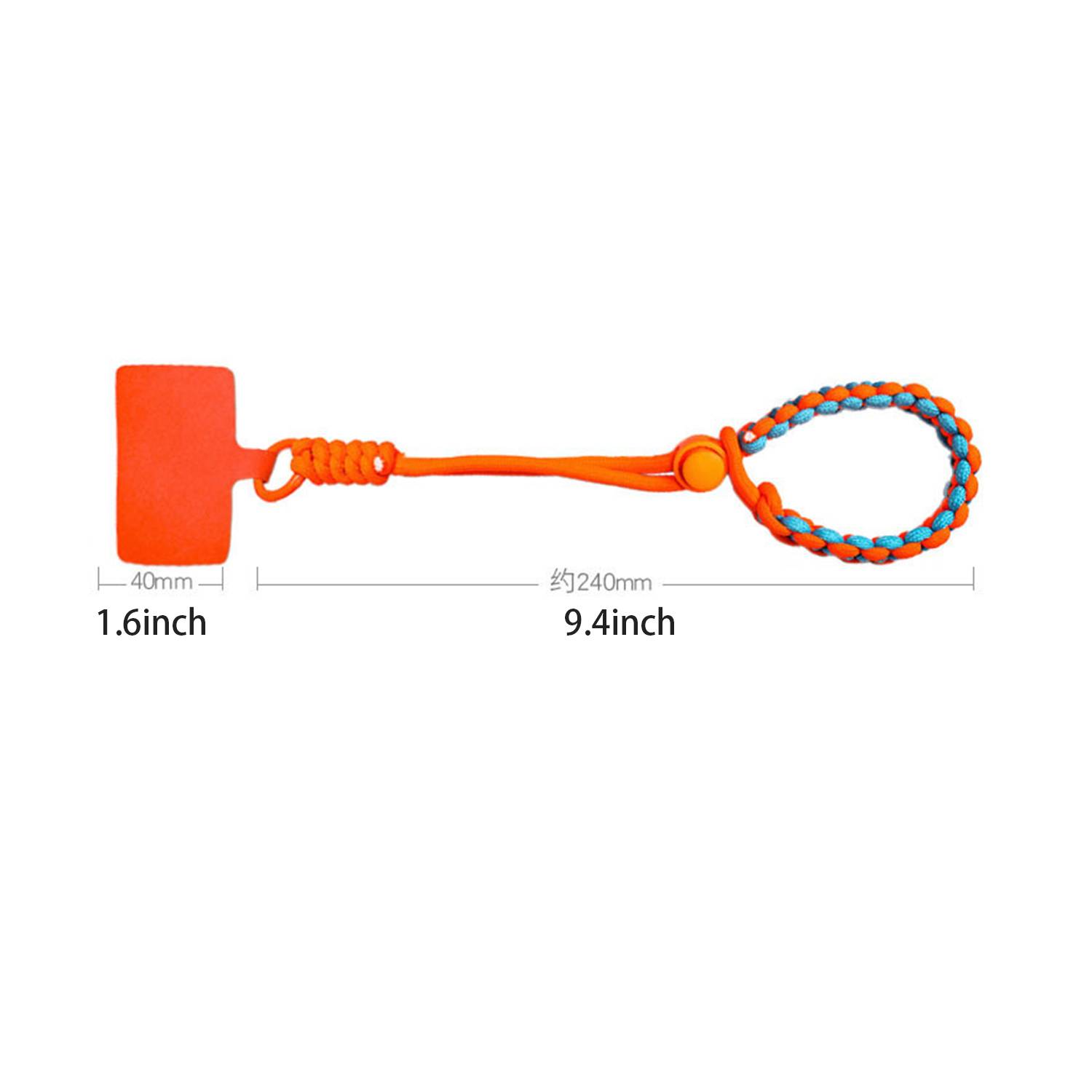 Phone Adjustable Lanyard Braided Wrist Strap 3