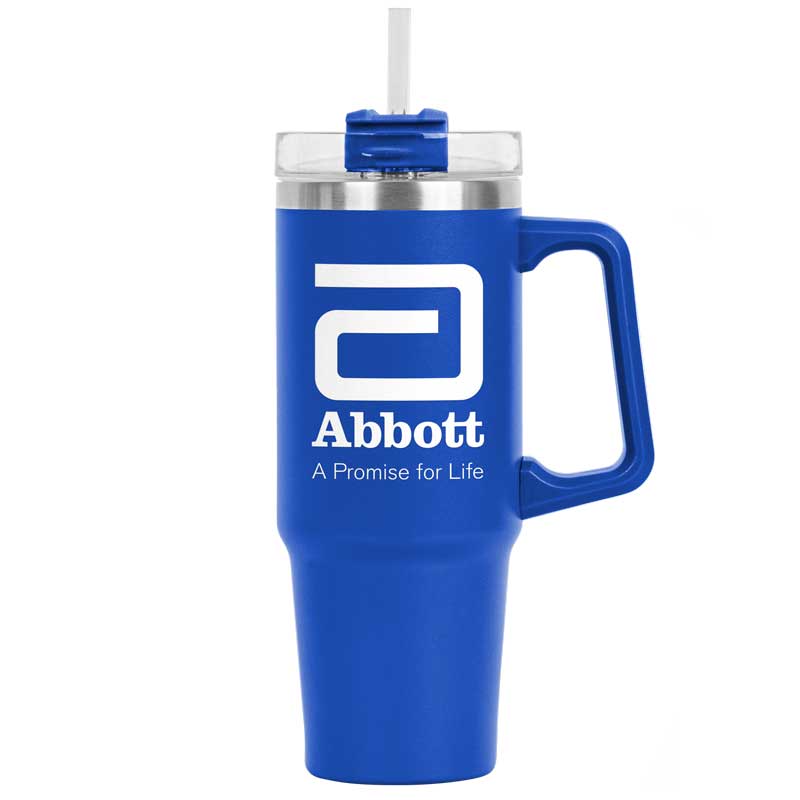 Little Hippo Mug & Straw Lid 30 oz. 5