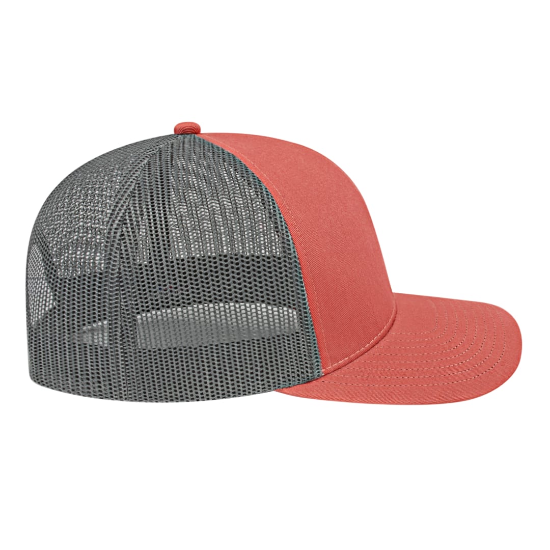 Cap America Poly/Cotton Trucker Mesh Back Cap 121
