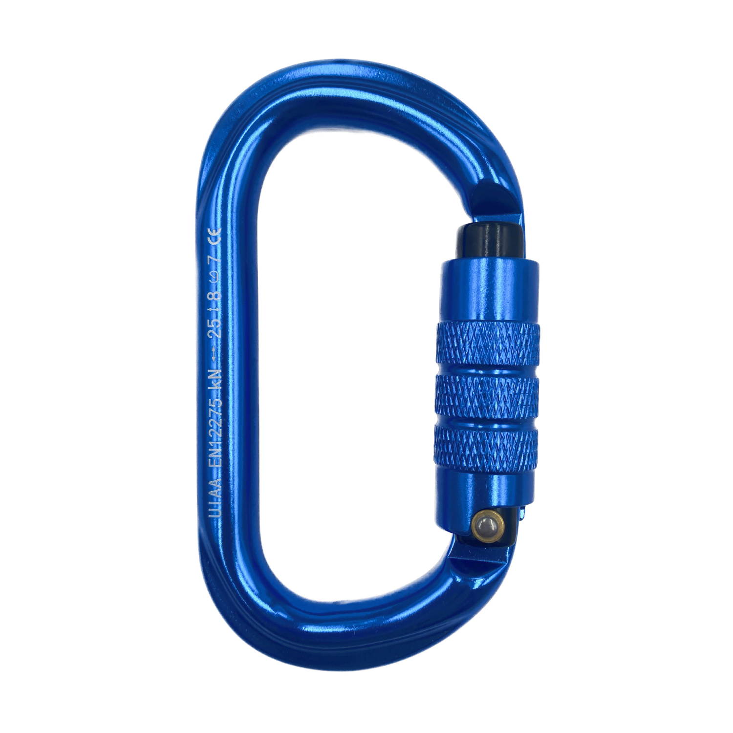 D Ring Twist Gate Aluminum Carabiner 7