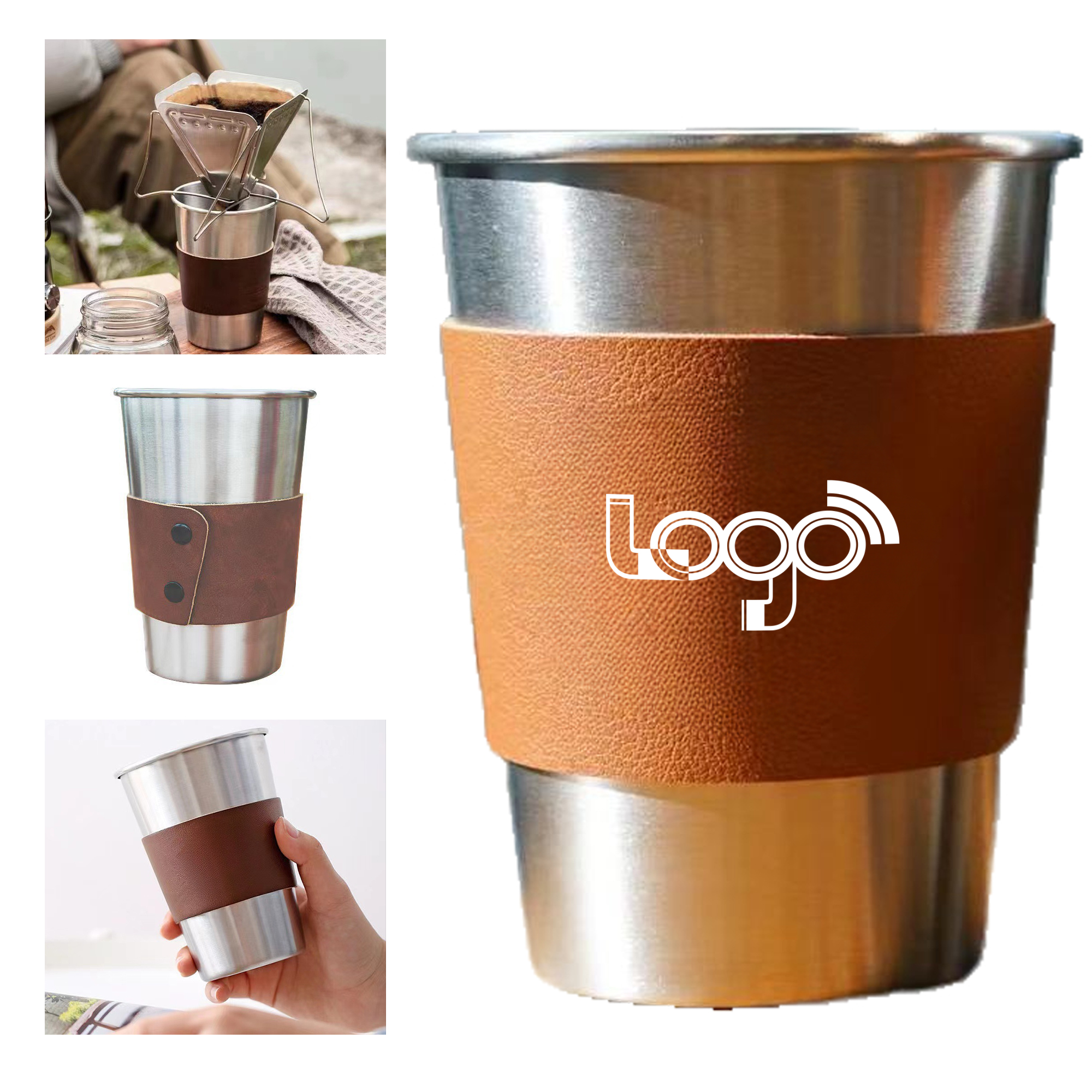 Durable Stainless Steel Cup for Outdoor Adventures 2