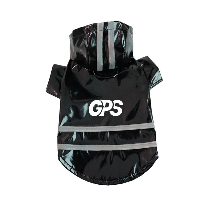 15 3/4 " Reflective Raincoat For Dogs 4