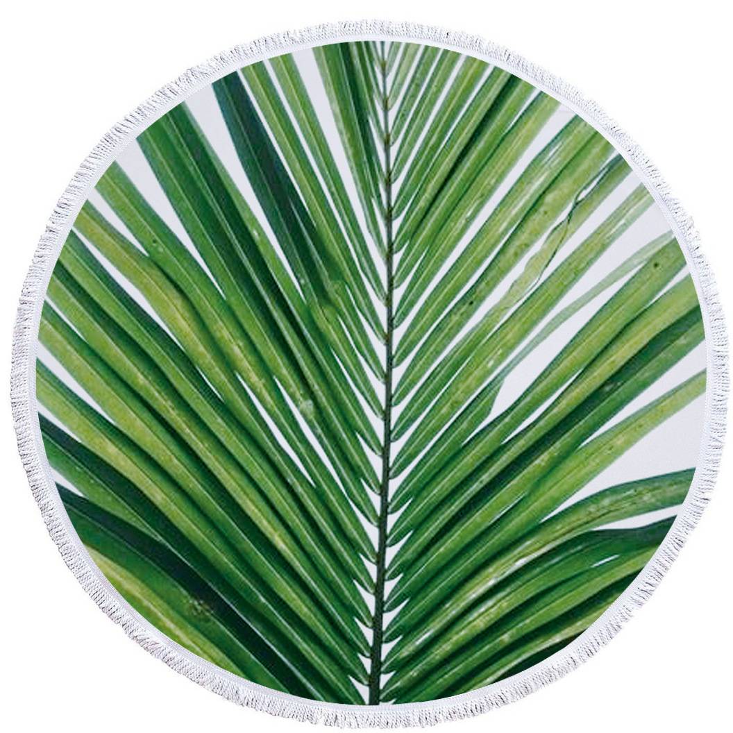 Customized Microfiber Round Beach Towel Mat 6