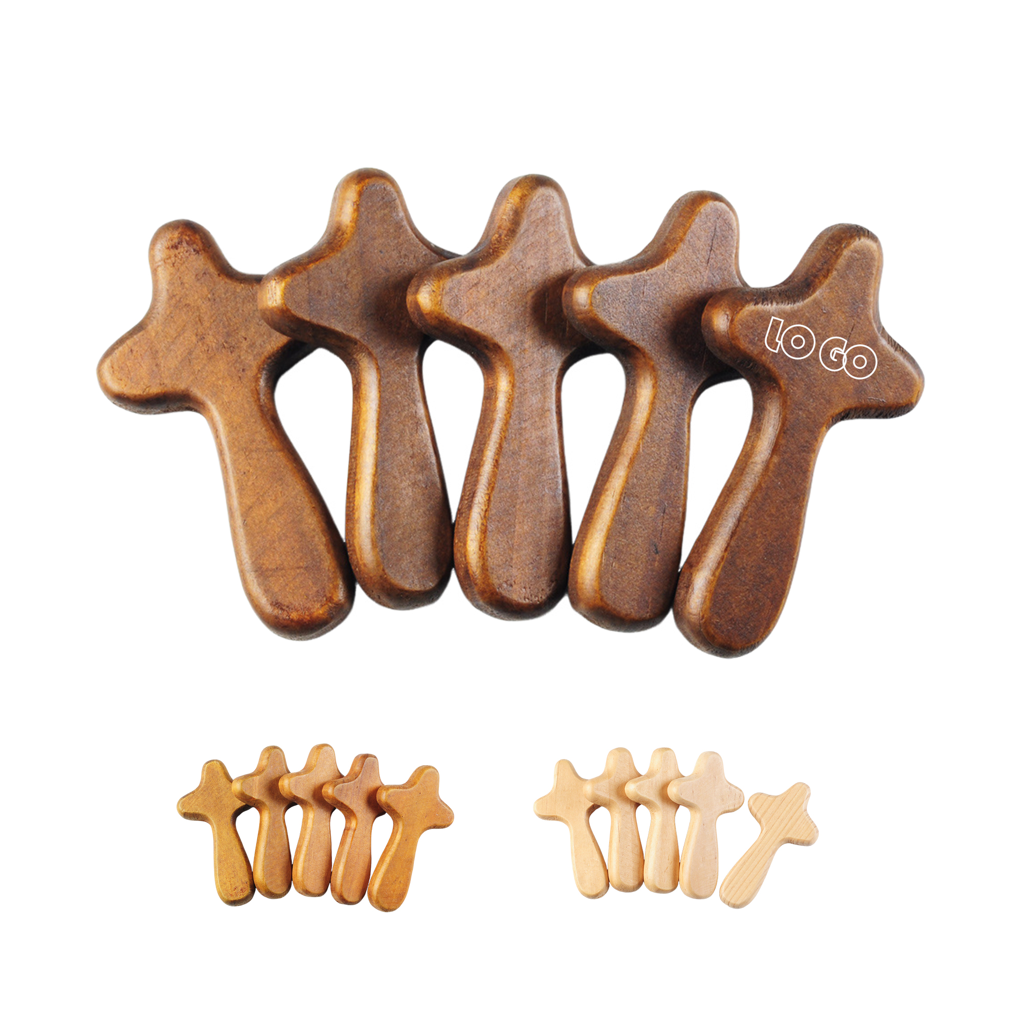 Wooden Solid Wood Cross 2