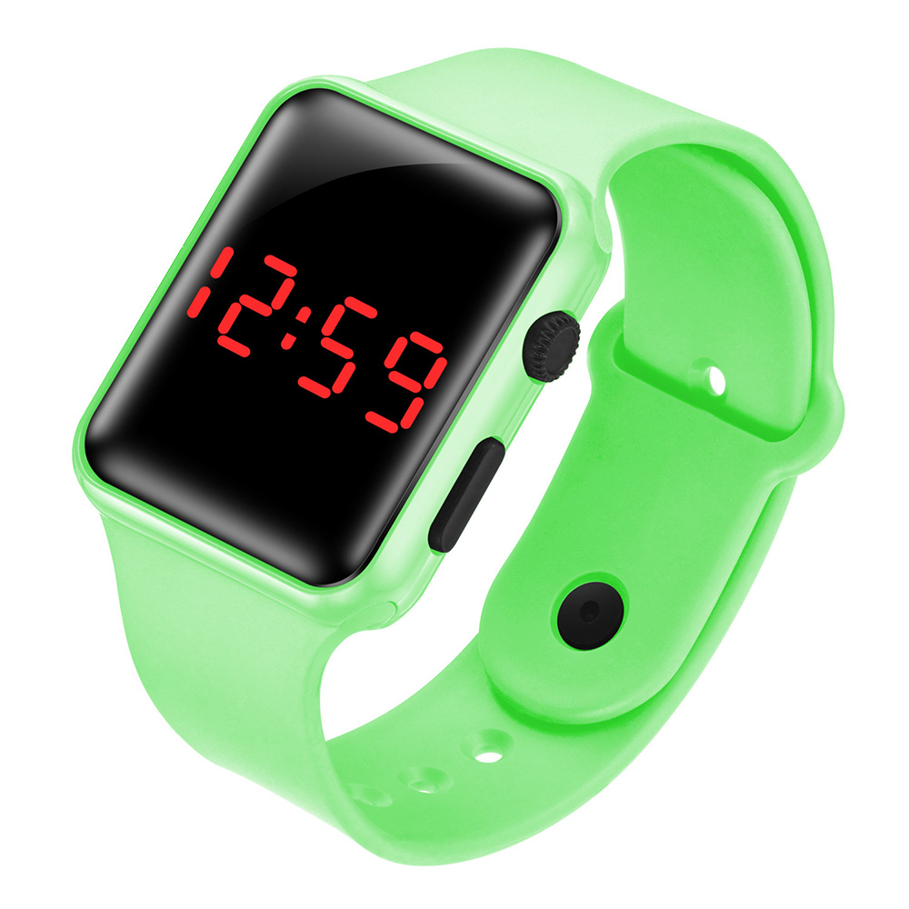 Children LED silicone electronic watch 2